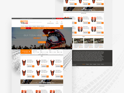 Moto Store - ecommerce website design design ecommerce grid960 moto motorcycles photoshop store ui website design