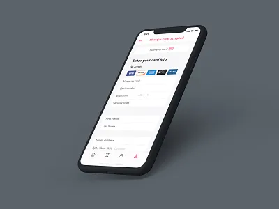 Credit Card Checkout PodPro clean design credit card credit card checkout credit card form credit card payment dark dark background design iphone x app learning podcast sketch ui ux