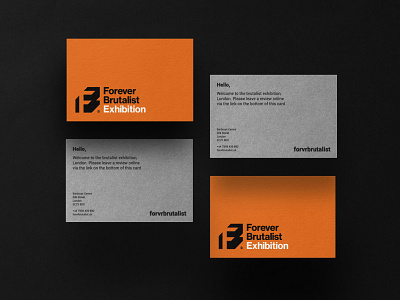 Business Card Mockup - Brutalist style architecture branding branding agency brutalist business cards clean lockup minimalist modern texture typogaphy