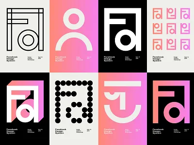 Killed FDS Identity gradient identity poster print