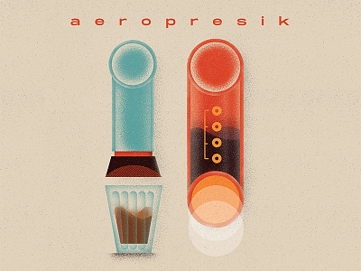 Aeropresik adventure branding coffee design doodles fonts gigposter graphicdesign graphics handlettering illustration lettering outdoor poster posters print prints travel typography vintage