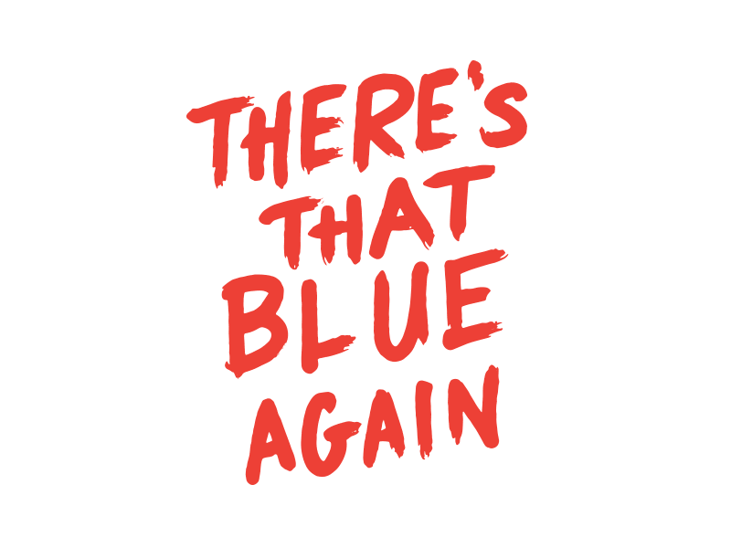 There's That Blue Again adobesketch anatomy blueheart burst hand drawn heart ipad lettering
