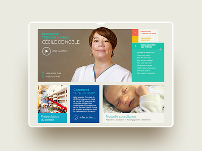 UX/UI Grand Hôpital de Charleroi design graphic design identity photoshoot ui ux