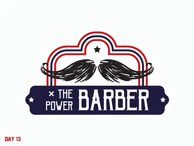 Daily Logo Challenge 13/50 barber daily daily challenge daily logo dailylogochallenge design letter logo logo