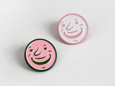 Feel Good Enamel Pins enamel pin feel good smile smiley face wearable