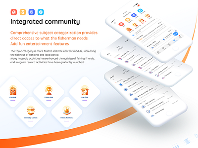 Fishing Community Part 1 app community fishing icon interface iphone xs ui