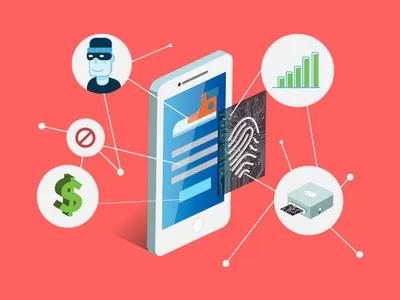 Finger Printing art branding design illustration vector