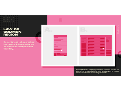 Law of Common Region - Laws of UX adobe app appdesign design illustration illustrator laws of ux photoshop product productdesign ui ux