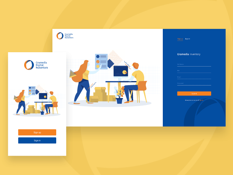 Sign in Interface animate cc animation concept design interaction design inventory inventory management mobile web ui uiux design userexperience userinterface ux web web design