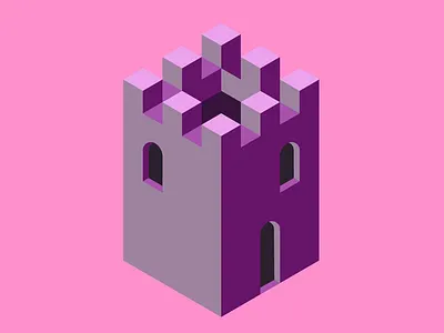 🏰 adobe art castle design digitalart graphicdesign illustration illustrator