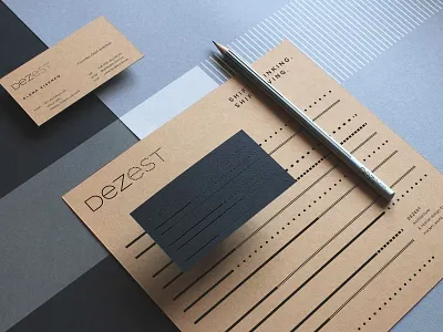 Dezest Identity architecture branding design identity interior design logo print studio