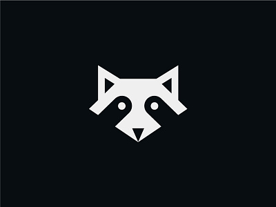 Racoon branding design dribbble icon illustration logo vector