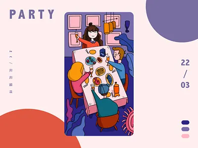聚餐 ui 插图