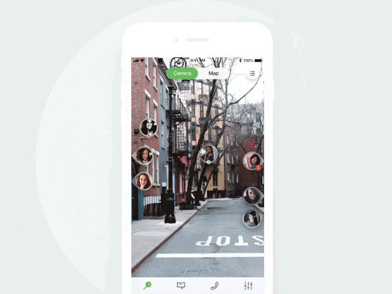 AR dating application animations app ar ar app dating interaction ux ux ui