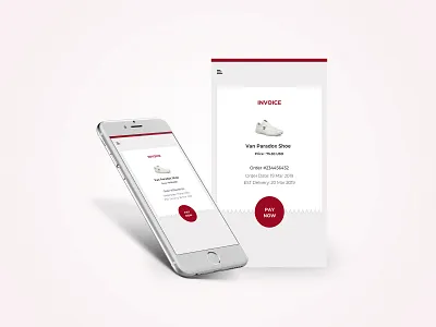 Daily UI Day 046 100 day ui challenge dailyui day 46 digital invoice