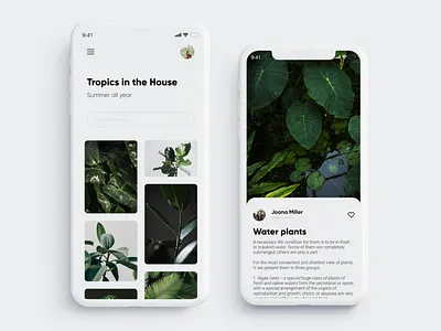 Mobile app for flower growers app flower light plant ui ui ux ui design ux