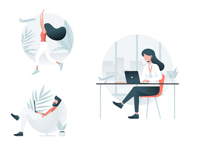 Some illustration design illustration