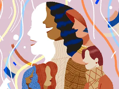 Empowering Conversations feminism illustration lifestyle women day