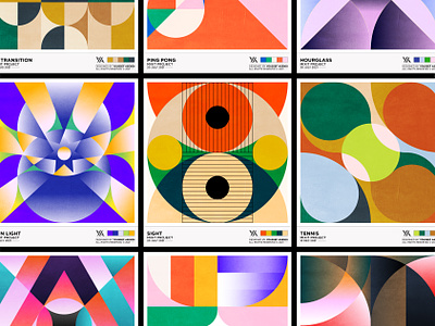 Mixit Project - 20 posters abstract artworks brand branding cards colorful graphic graphic design identity illustration poster