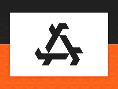 Geometric Mark 3d branding clean geometric isometric design isometry logo mark minimal modern negative space vector