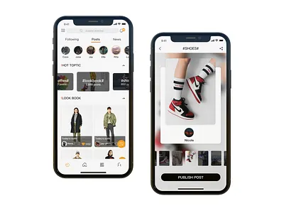 E-commerce app animation app design icon ui web