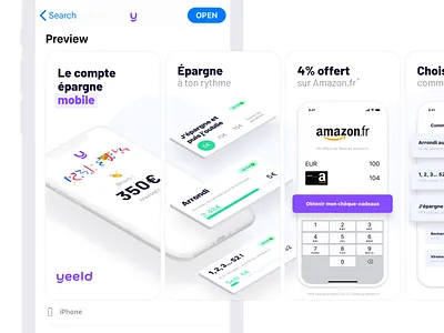AppStore screenshots 📱👌 app screenshots store app yeeld