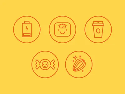 Men's Health Spot Illos 2d candy design editorial fitness flat food geometic health icon illustration illustrator line logo magazine minimal sport vector