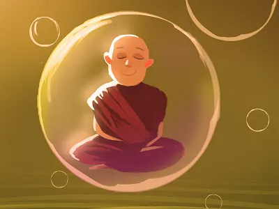 Blissful! animation art artboard artbook artwork branding brush character art design digital 2d digital art digital illustration digital painting game art game artist illustration landscape nature photoshop vector