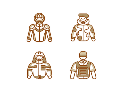 Professions Icons design icon illustration vector