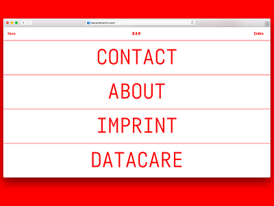 BAM Photographers & Directors cologne directors interaction photographers typography web