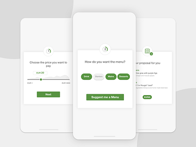 Suggest menu! app breadcrumb ios restaurant app restaurant menu ui design
