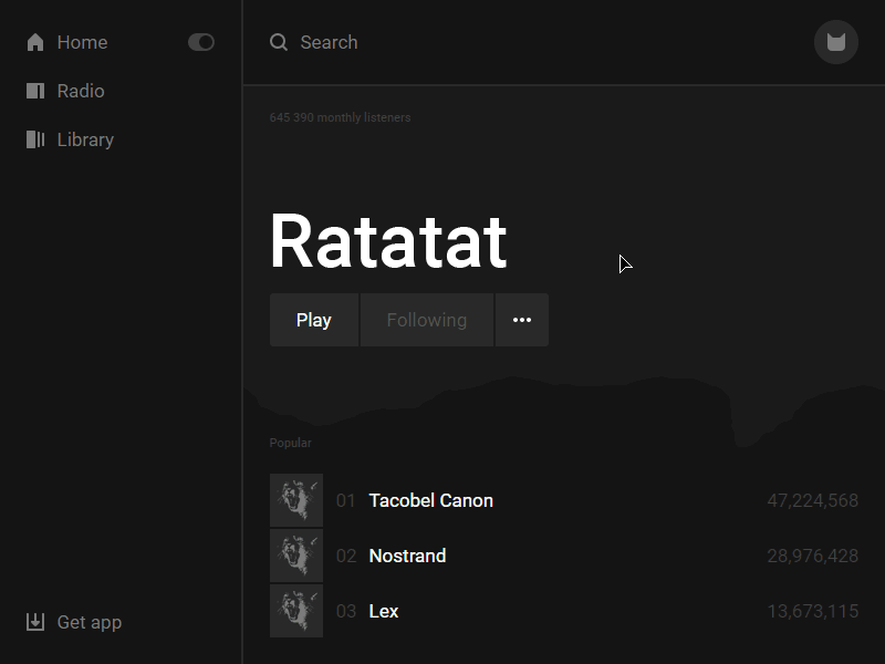 Essential icon set - in action (wip) after effects animation animation app animation dashboard desktop app desktop application drop down menu drop downs drop menu example icons icons set interaction test ui