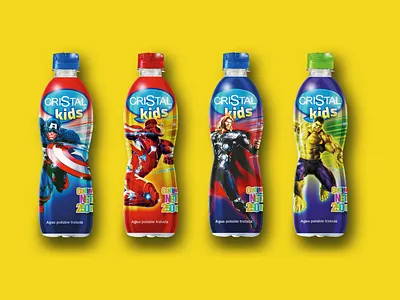 Agua Cristal. " mineral water" branding illustration logo packaging