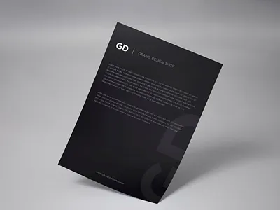 A4 Paper PSD MockUp (free) a4 a4 brochure a4 flyer download flyer free letter mockps mockup mockups paper poster