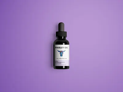 CBD Label cbd cbd oil dropper medical mock up