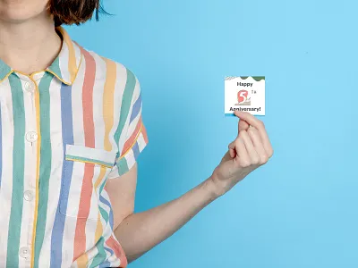 Affirm's Employee Anniversary Pins anniversary branding design illustration pins swag type typography