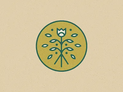 Plants and shapes badge brand branding duluth graphic graphic design icon illustration logo minnesota plant vector vintage