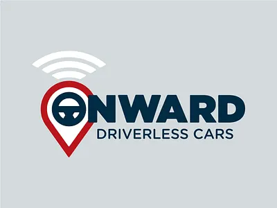 Onward automobile branding car daily logo daily logo challenge dailylogochallange design driverless driverless car driving icon icons illustration logo logo design mark symbol type typography vector