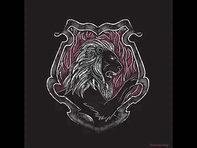 Gryffindor Pride Day gryffindor harry potter illustration illustrator lion photoshop