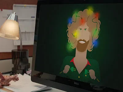 Office Christmas Party - Film Screen Graphics 2d 2d animation after effects animation character design christmas design film funny graphics humor illustration illustrator motion design motion graphics office screen graphics vector