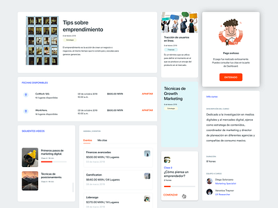 Cards, cards, cards cards ui education finance modals