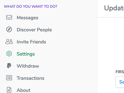 Navigation Menu app green icon navigation navigation bar navigation design navigation menu sidebar