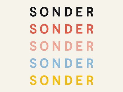Sonder Stacked