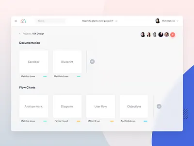Tribe minimal pm tool screen tool ui ux design ui design ux design webapp