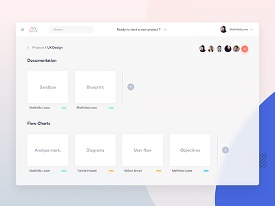 Tribe minimal pm tool screen tool ui ux design ui design ux design webapp