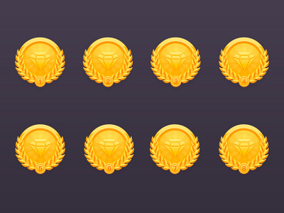 Badge app color design gui design illustration ui