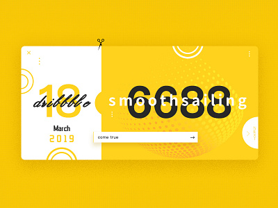 New Shot design illustration ui