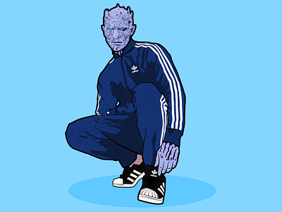 Night King After Game of Thrones affinitydesigner belgium design game of thrones got graphic illustration night king vector walkers white walkers