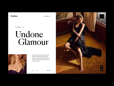 Fashion Slider black design fashion grid home minimal photograhy slider typo typography web website white whitespace