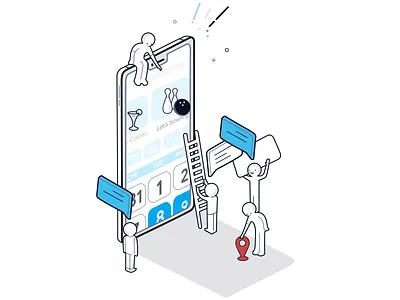 Creating the best plan design dribbble flat flatillustration friends illustration isometric isometric design isometrie logo minimal signin ux designer vector